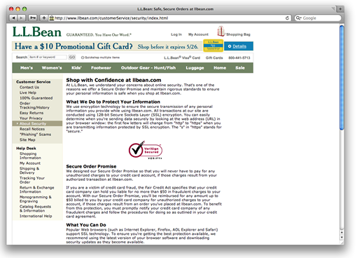 LL Bean.com LL Bean.com